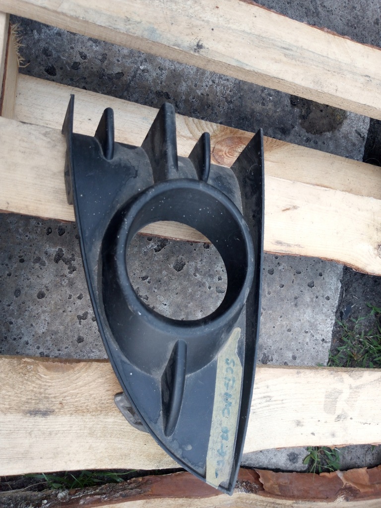 фото №3, Решётка противотуманной фары renault scenic ii lift левая