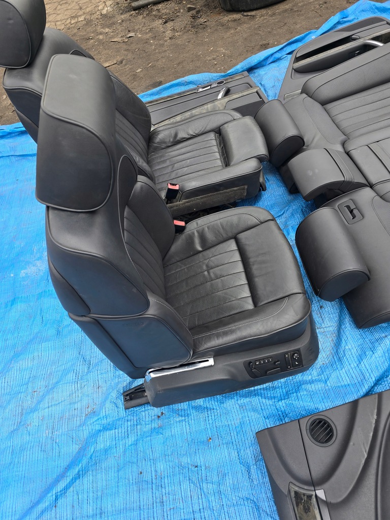 фото №7, Vw phaeton lift сидіння заднє сидіння оббивка шкіра підігрів