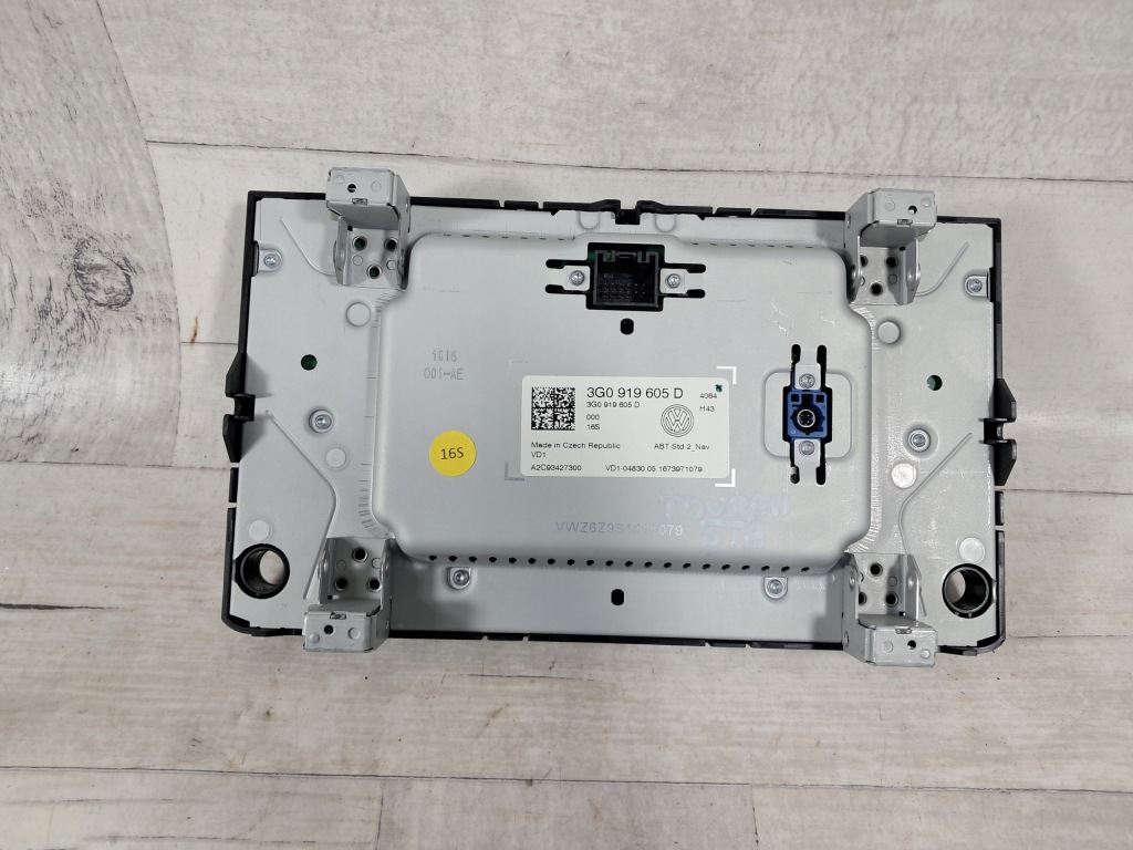 фото №5, Vw touran 5ta iii дисплей экран навигации 3g0919605d