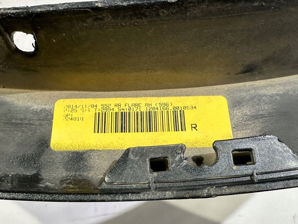 фото №10, Молдинг накладка крыла задняя задняя правая ford f150 f-150 2015+