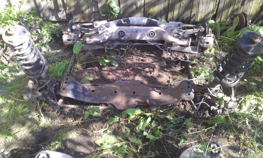 фото №1, Mazda premacy - os балка задня комплектна