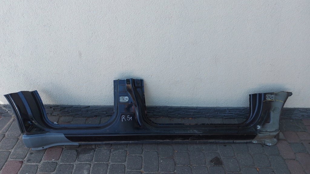 фото №1, Nissan pathfinder r51 порог правый полный