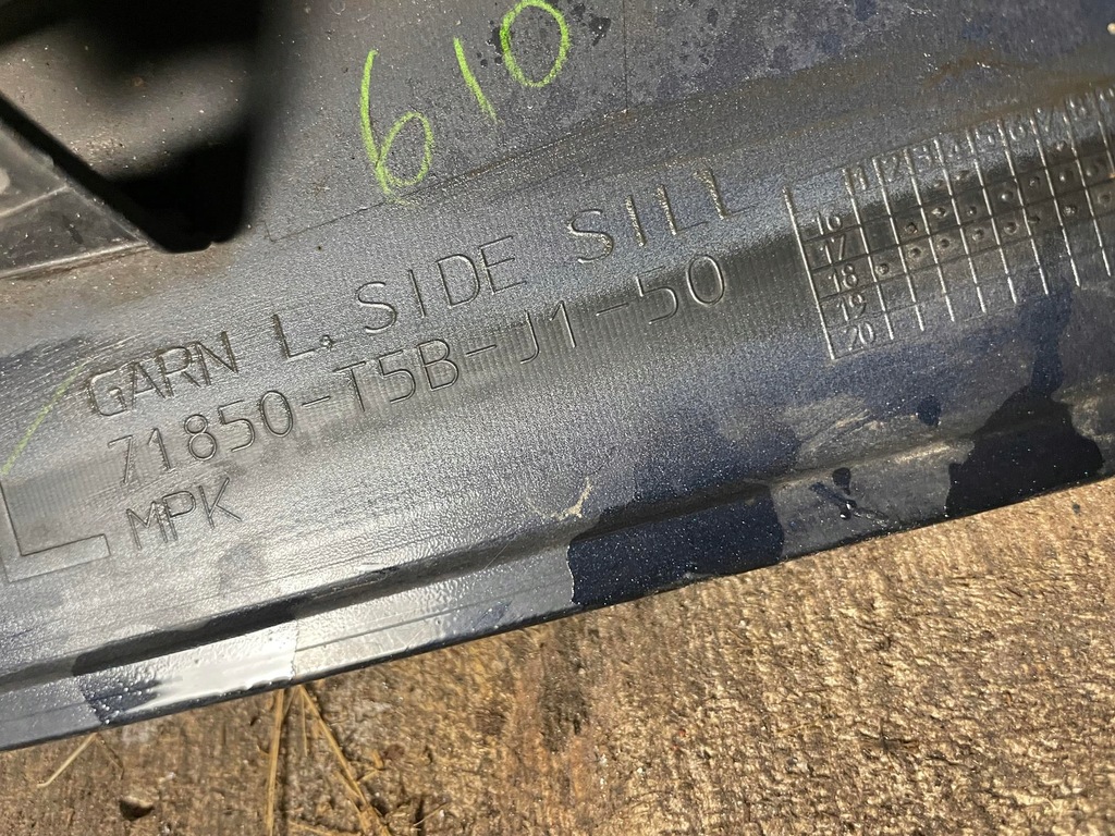 фото №6, Порог молдинг порог левая honda jazz 3 sport fit gt