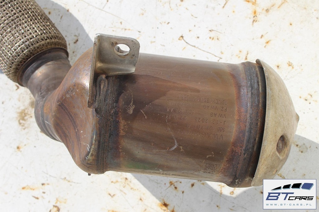 фото №6, Audi tt катализатор выхлоп 5q0131701q 5q0 131 701 q 8s гаситель 5q0 178 aa 5q