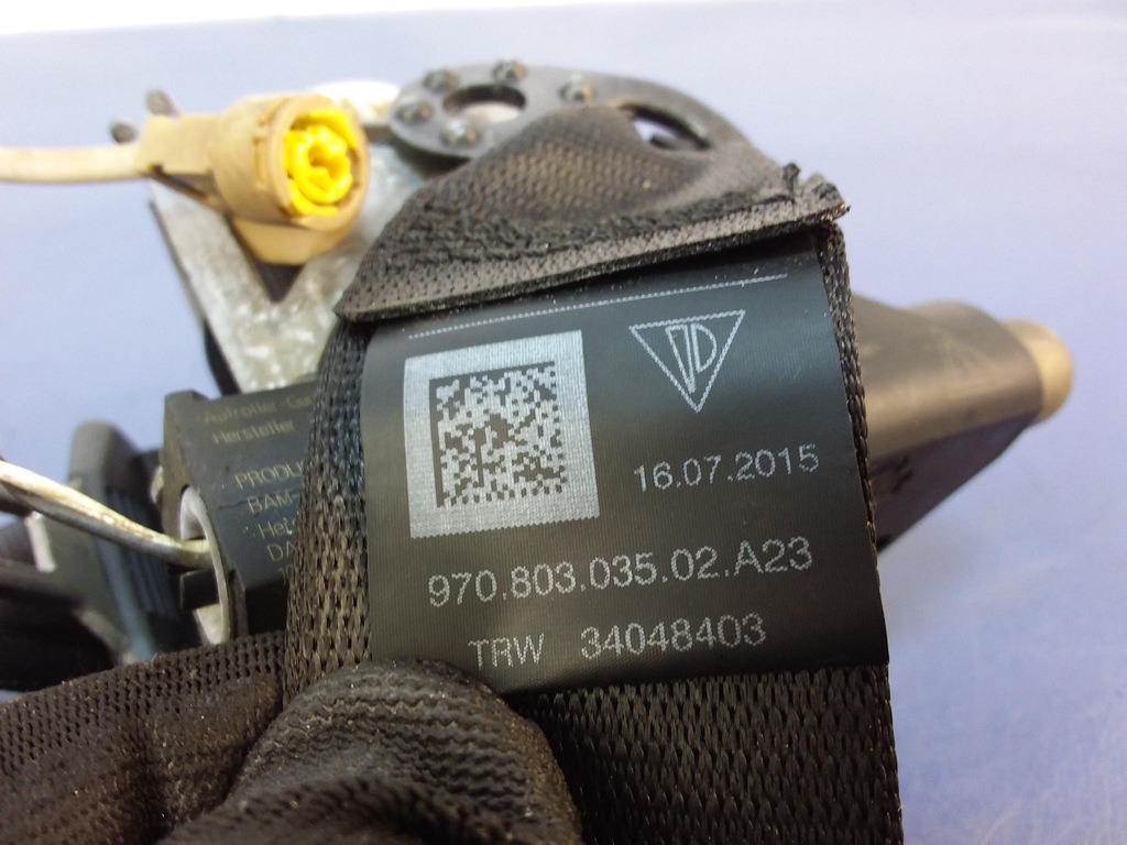 фото №5, Porsche panamera i 970 pas безопасности задняя