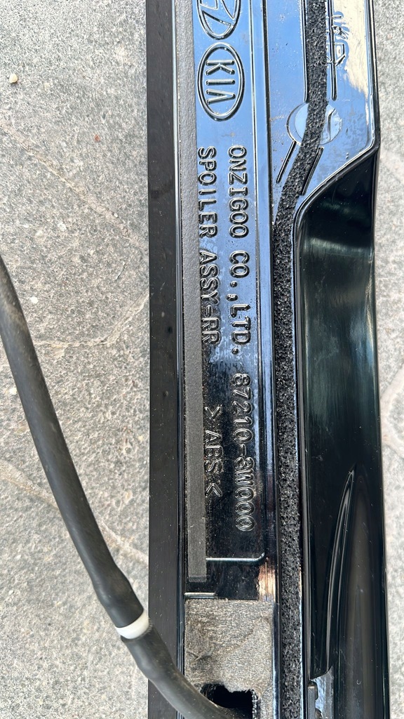 фото №4, Kia sportage 2011- спойлер спойлер