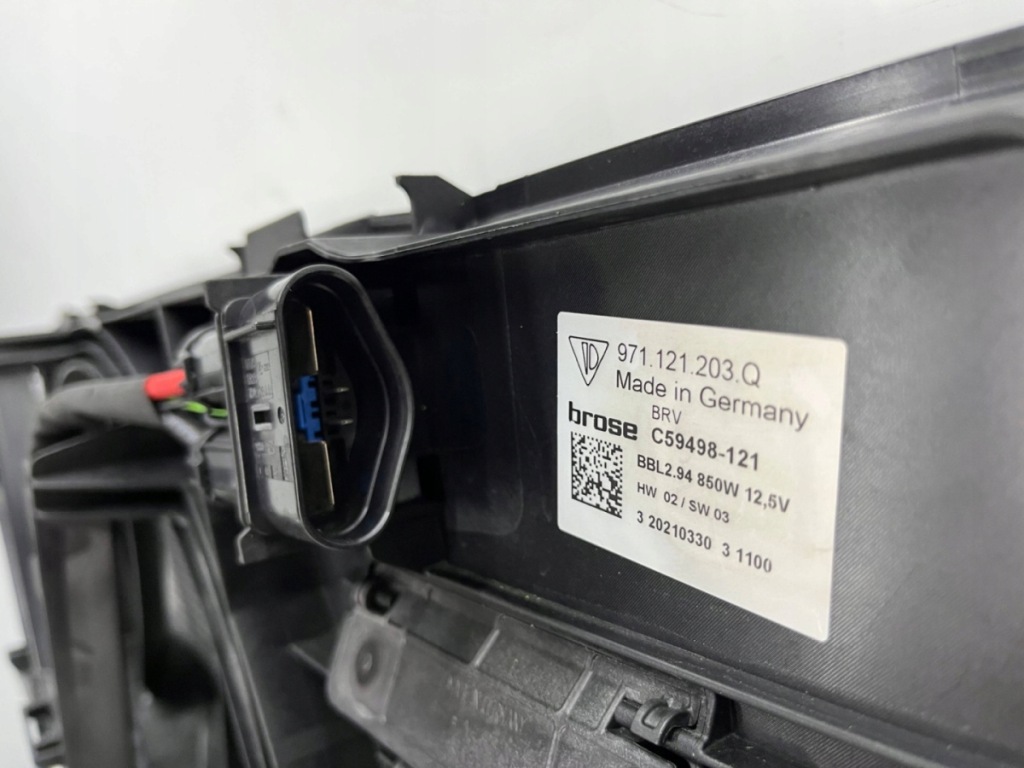 Радиатор воды porsche panamera 971 16-23r. радиатор кондиционера вентилятор Недорого