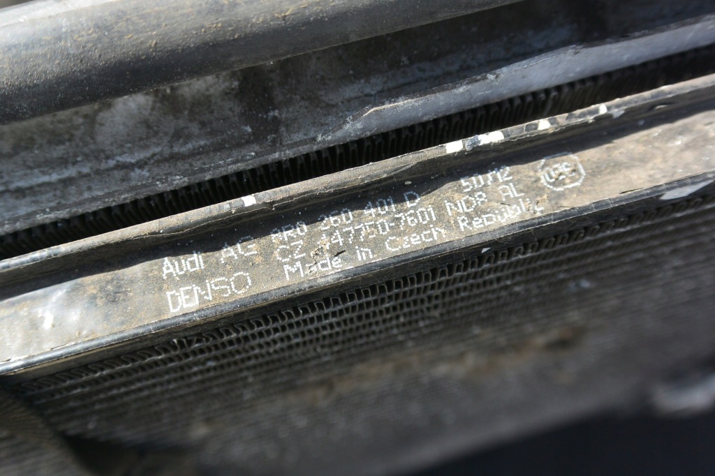 Audi q5 8r0 2.0 tfsi гібрид радіатор води кондиціонера Зі Шроту