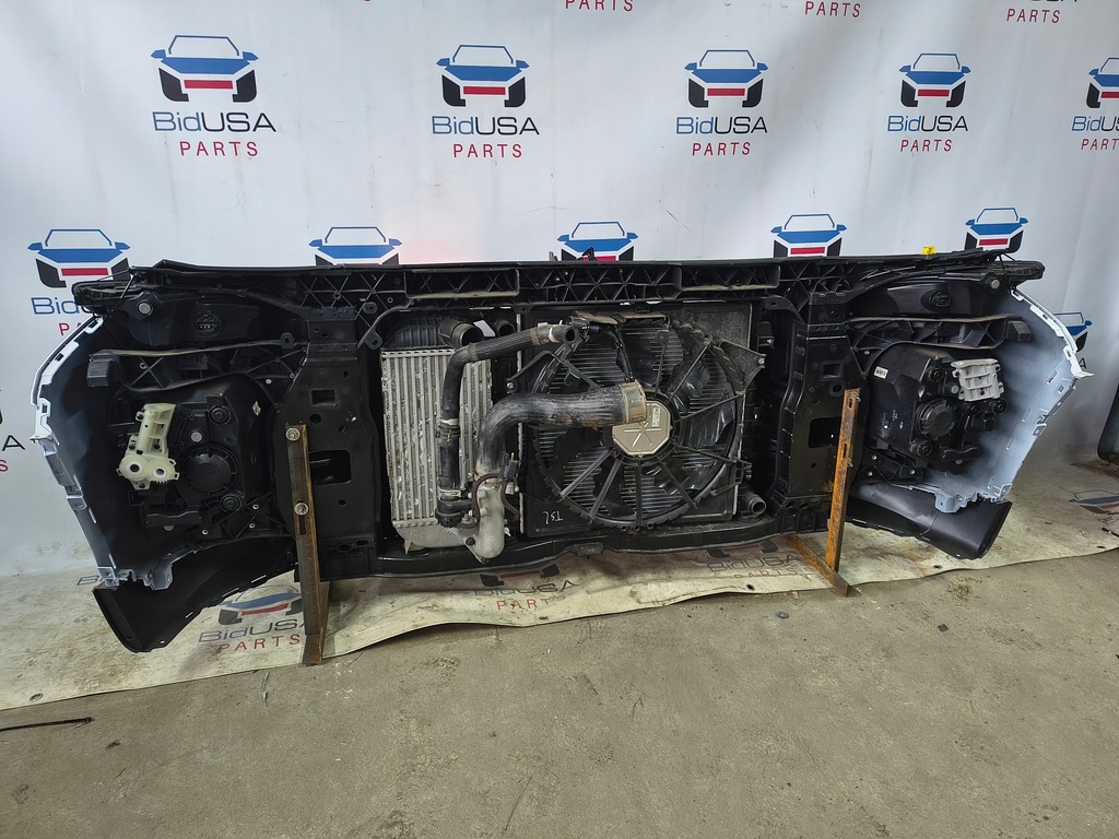 фото №15, Kompletny pas передній hyundai tucson 2020 радіатор бампер лампи перед