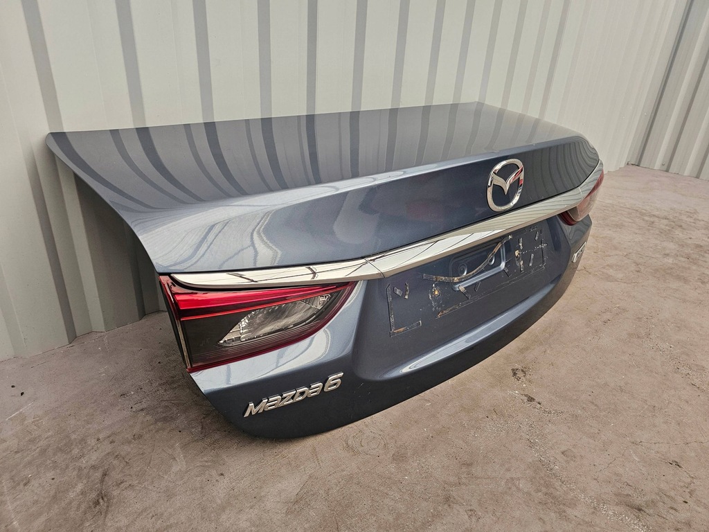 фото №6, Mazda 6 gj sedan lift 2015-2018 задняя крышка багажника багажника 42b