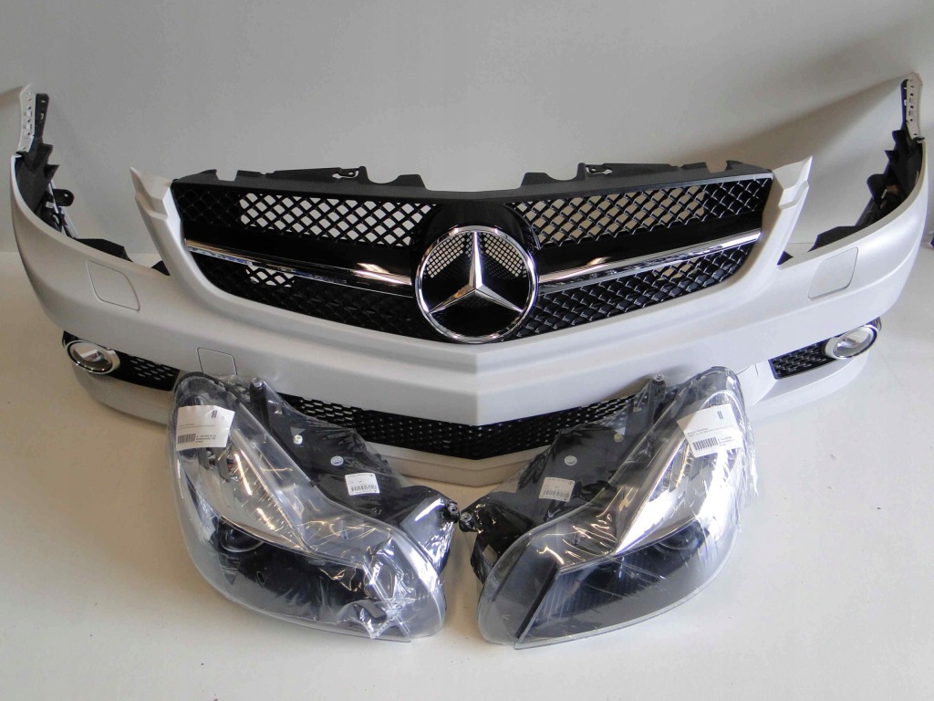 Mercedes sl r230 230 рестайлінг  бампер передній 63 amg Ціна