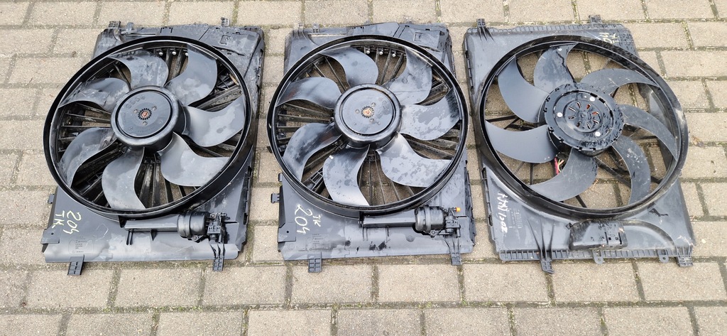 фото №5, Mercedes w204 вентилятор радиатора