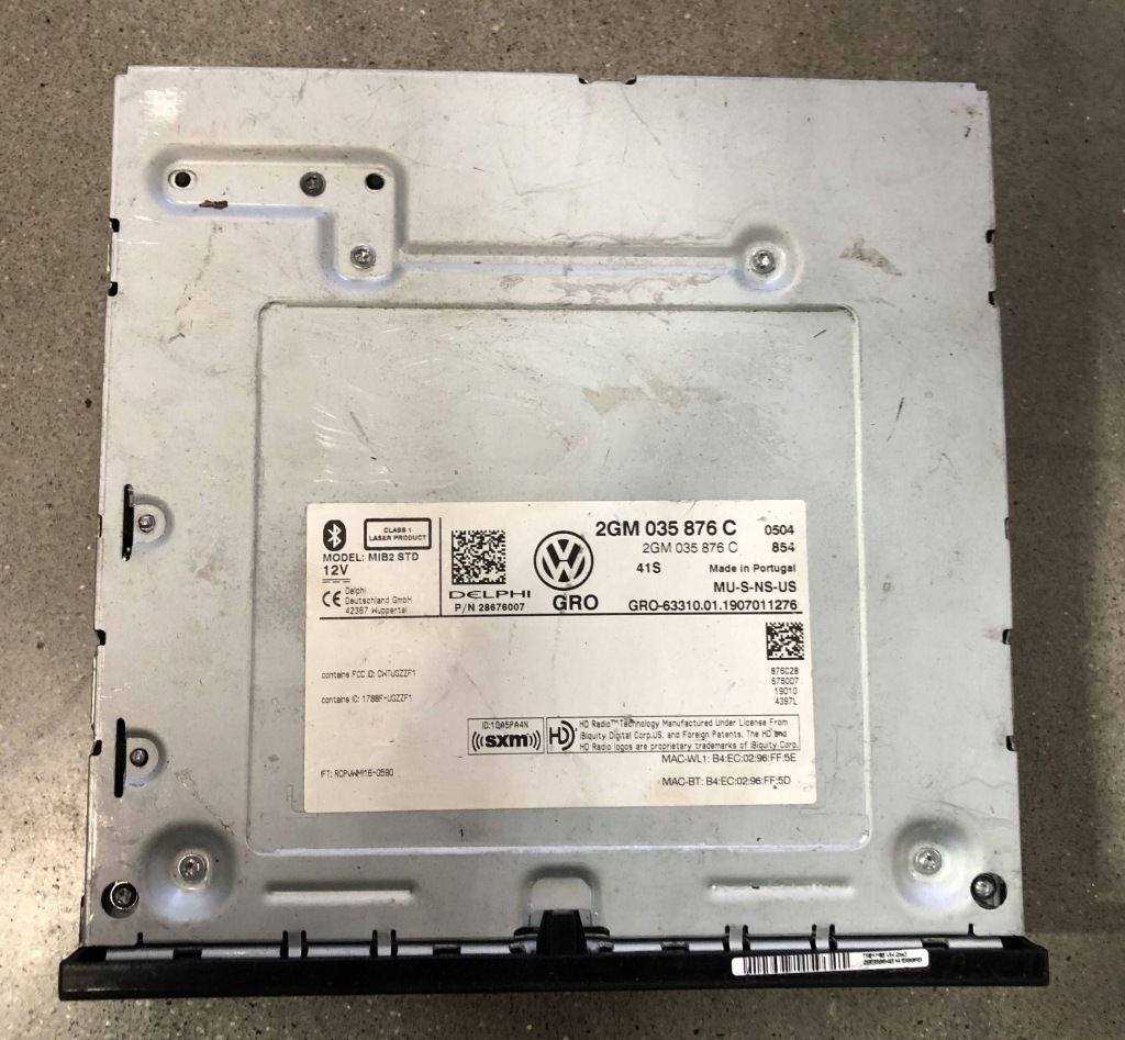 Купити Модуль mmi volkswagen atlas 2gm035876c