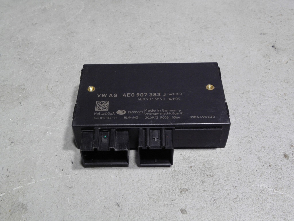 фото №1, Audi q7 4l // модуль фаркоп 4e0907383j