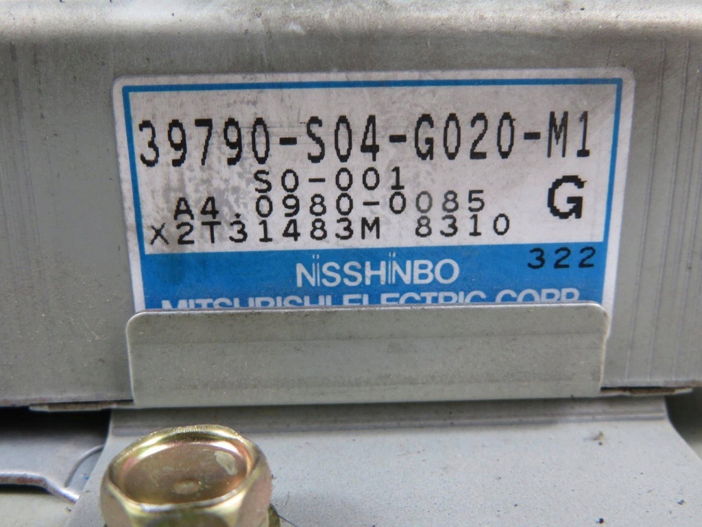 фото №7, Honda civic 1998 1493cm3 37820p2yg02 блок керування / модуль ecu