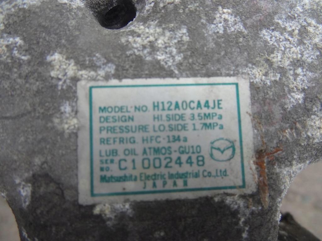 фото №7, Компресор кондиціонера mazda6 mazda 6 gh h12a0ca4je