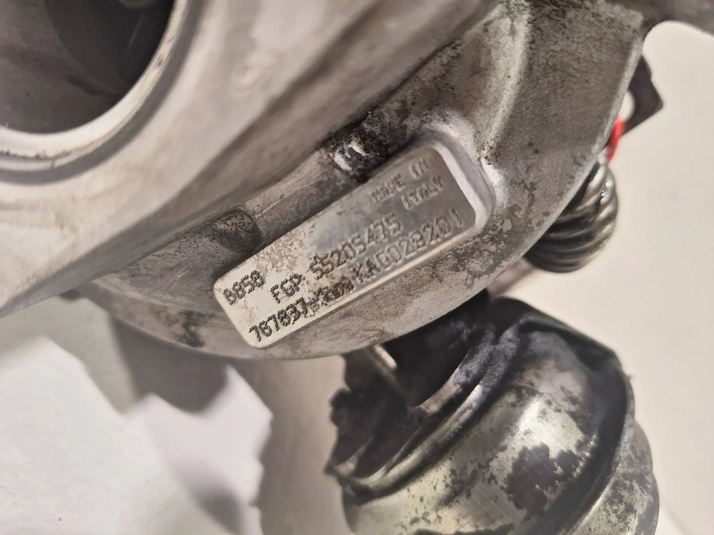 фото №5, Турбина garrett 55205475 fiat grande punto 1.9 mjet 120km 05-