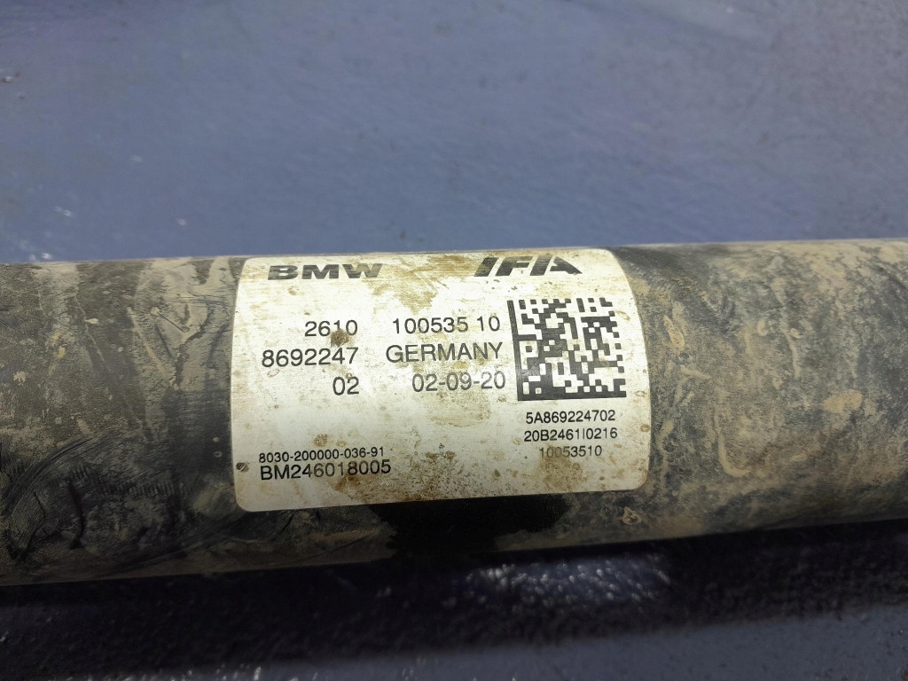 Bmw x3 g01 2.0d 190 km wał привідний задній 8692247 Недорого