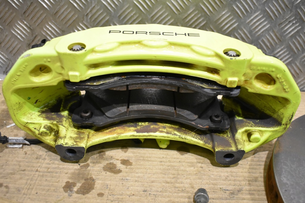 фото №6, Idealny kpl. тормозные диски суппорты porsche panamera 971 гибрид 1