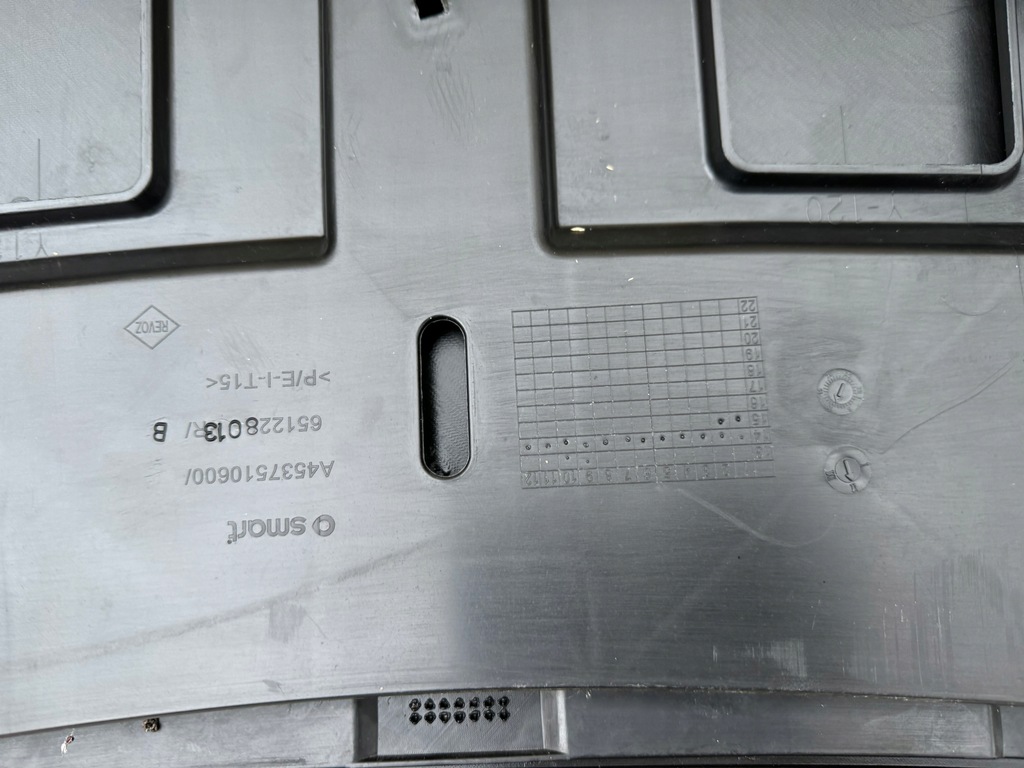 фото №15, Smart fortwo ii 3 a453 14-19r капот крышка двигателя перед передняя