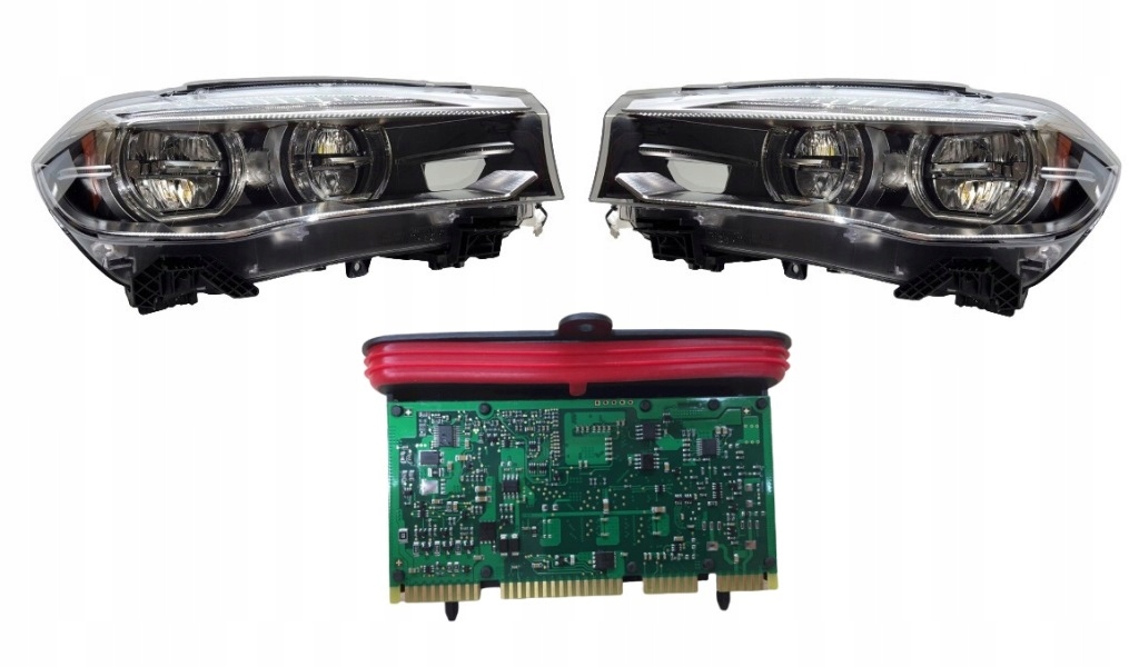 фото №8, Модуль адаптивний фари led ксенон 63117440880 do bmw serii x5 f15 m f85