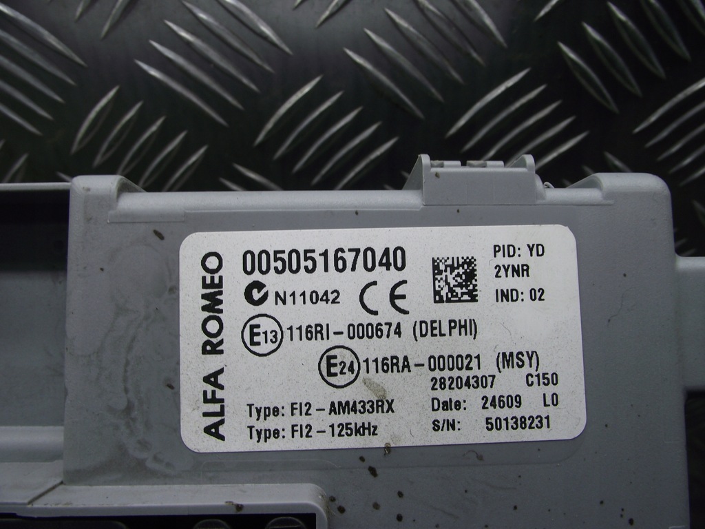 фото №3, Коробка предохранителей модуль bsi alfa mito 09r 1.4t