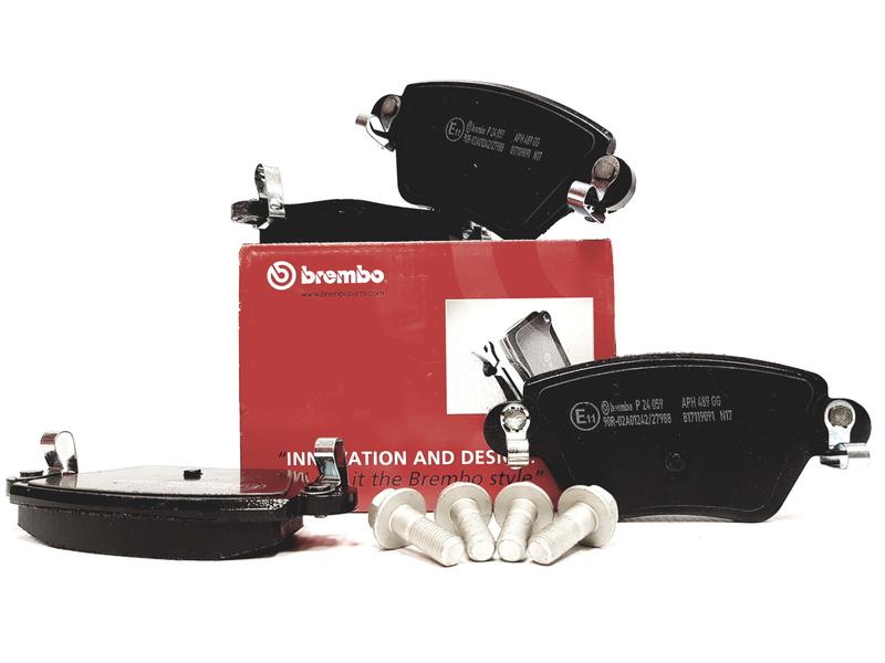 Brembo p 24 059 набір гальмівних колодок гальмівних, гальма дискові Зі Шроту