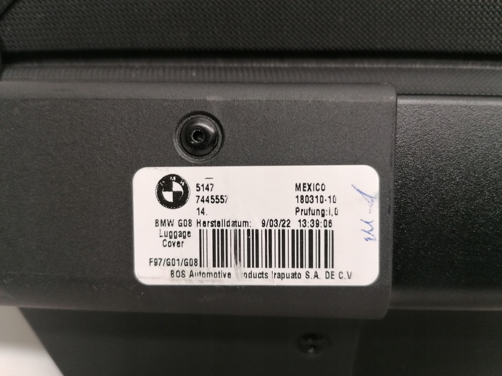 фото №6, Bmw x3 g01 шторка багажника оригинал 2017-