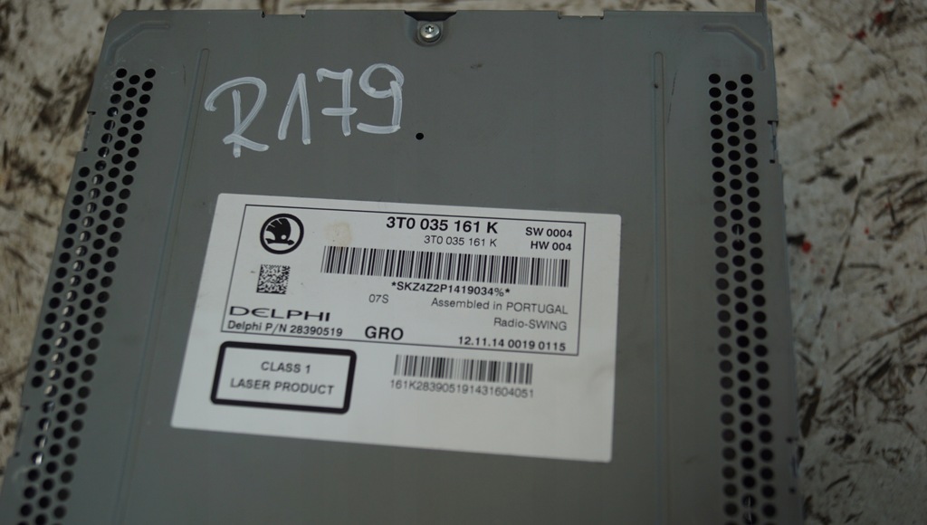 фото №11, Радіо skoda superb ii lift 3t0035161k