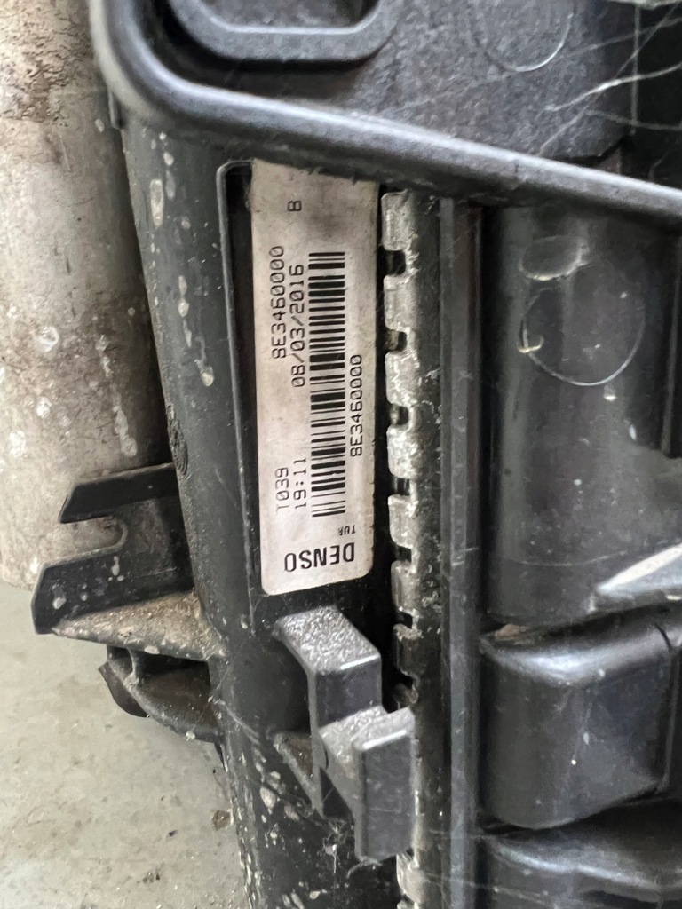 фото №11, Комплект радиатор радиатор fiat tipo ii 1.6 дизель