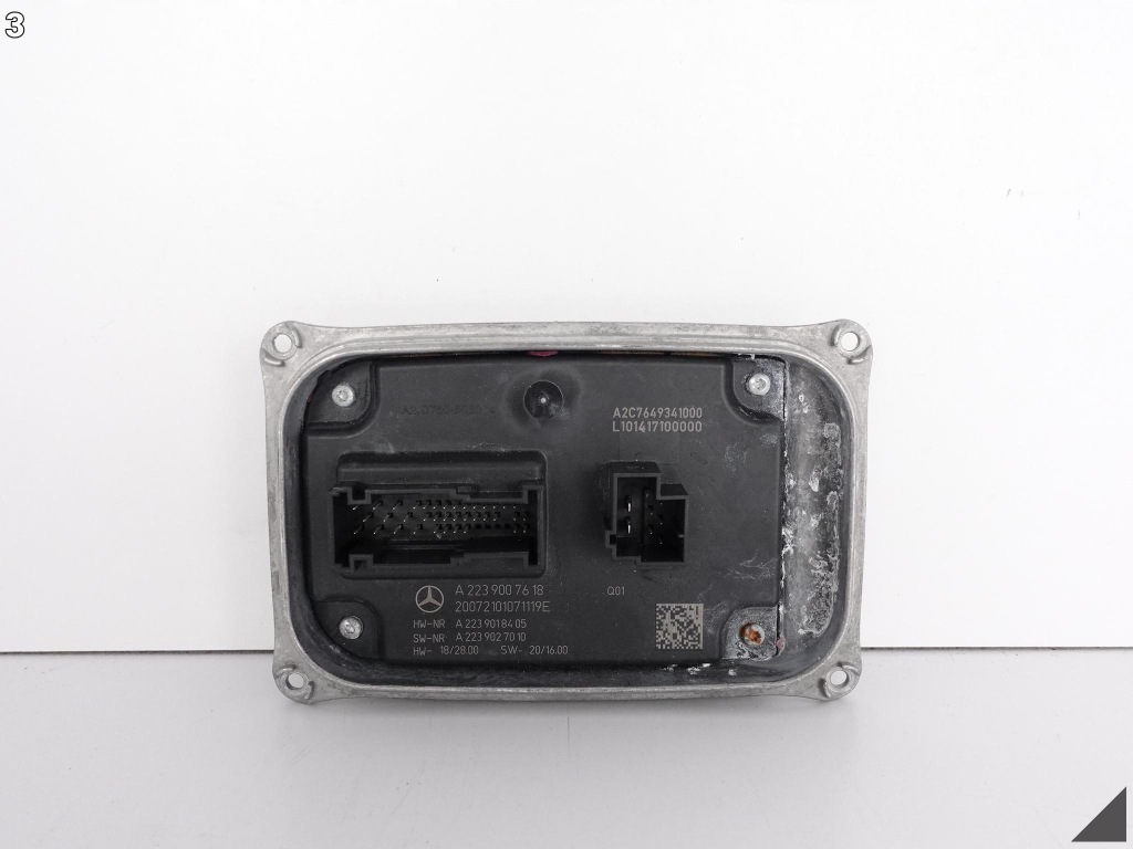 фото №4, Mercedes s-klasa w223 модуль full led digital light