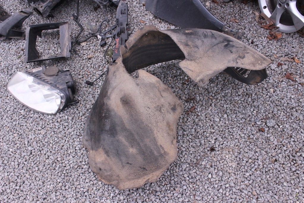 фото №15, Vw touareg 7l kompletny перед капот бампер крила лампи ld7z