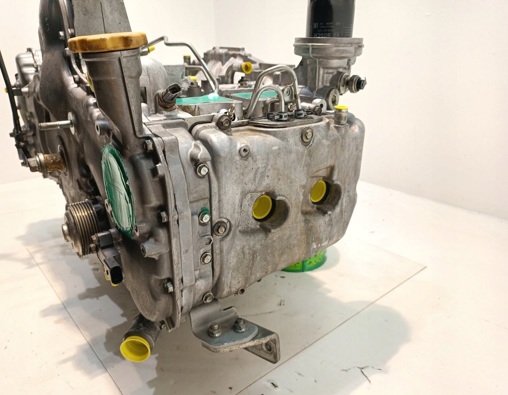 фото №7, Двигатель subaru legacy forester 2.0 d ee20z пластиковый коллектор