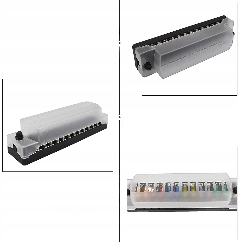 фото №11, Кронштейн предохранителей автомобильных 12-drożny