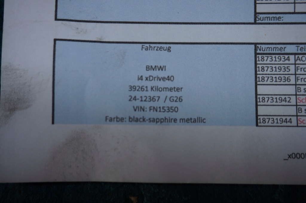 фото №11, Капот бампер лампы bmw i4 g26 laser 475