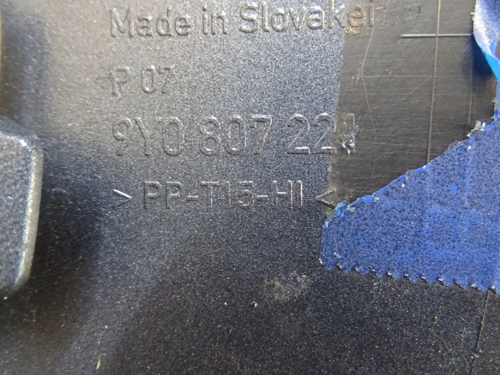 Porsche cayenne 9y0 бампер перед передній 9y0807221 llu Оригінал