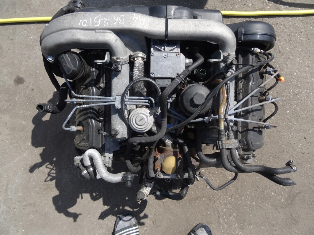 фото №7, Audi a4 b6 2.5tdi двигатель блок двигателя aym