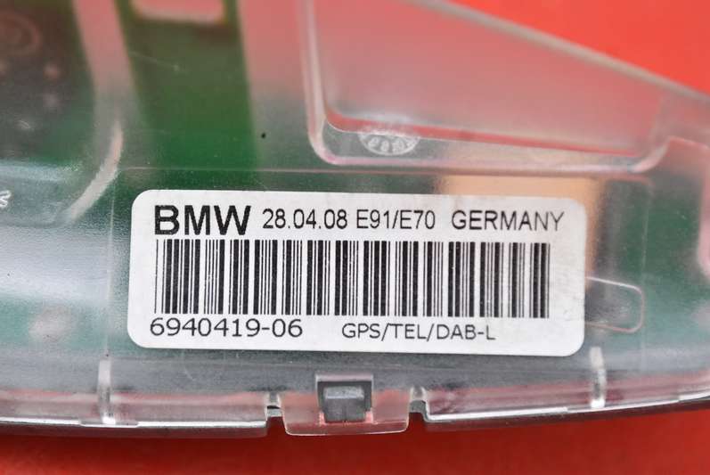 фото №7, Антенна плавник плавник rekin 6940419 a53/8 bmw e90 e91 04-10