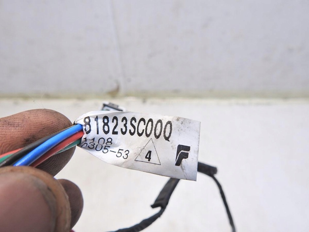 фото №6, Жгут электропроводка дверь левый задняя forester iii