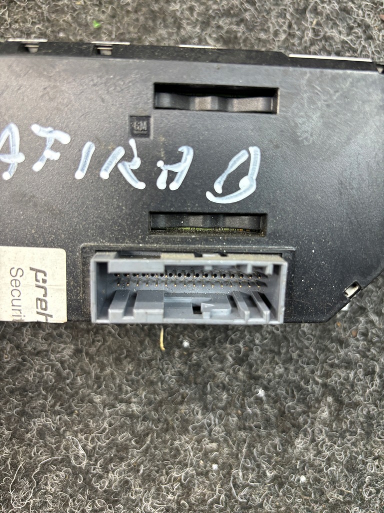 фото №8, Opel zafira панель кондиционера 901512410005