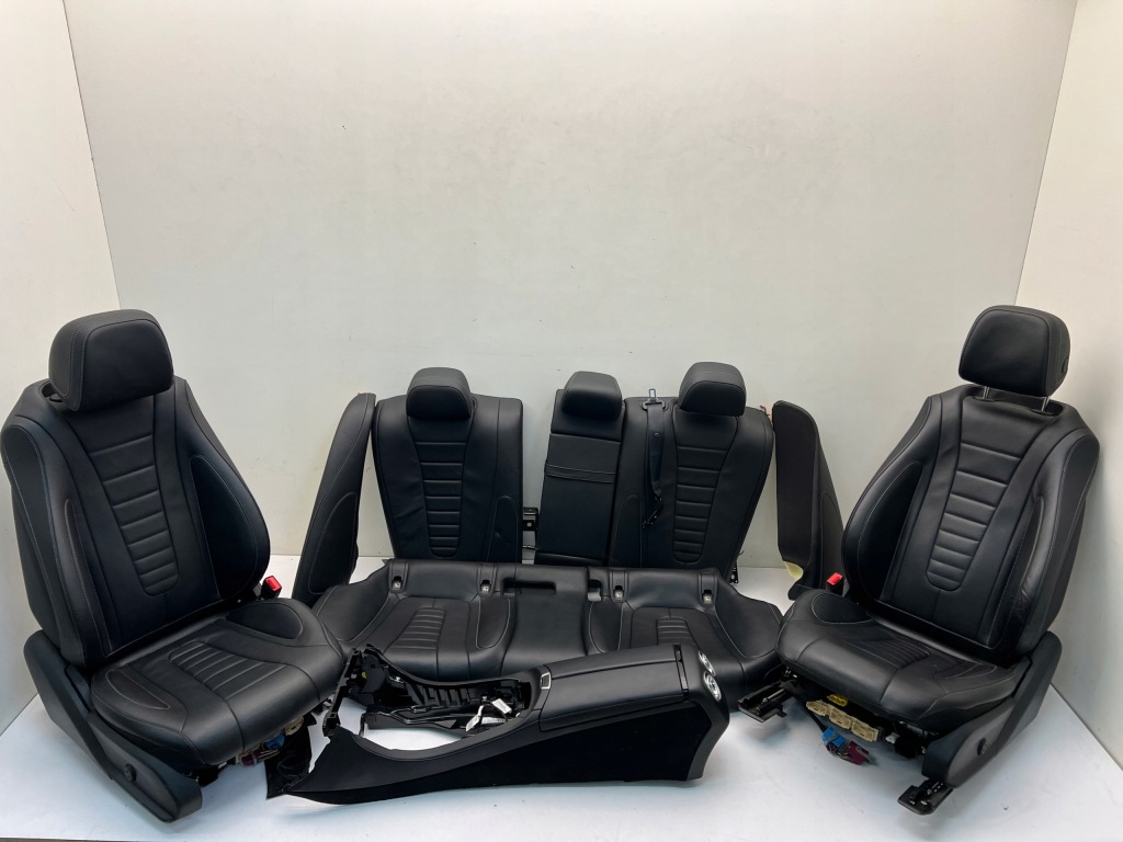 фото №1, Mercedes cls w257 салон сиденья кожа заднее сиденье комплект europa n