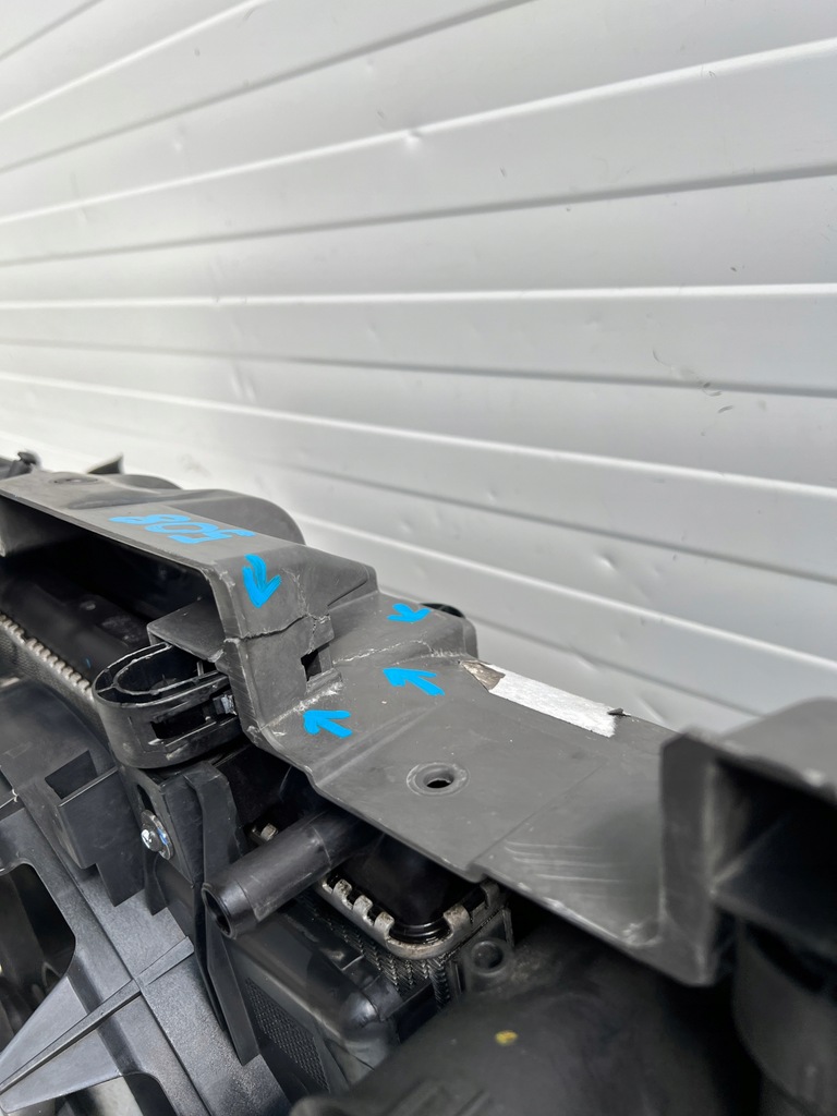 фото №9, Pas передний радиатор peugeot 508 i