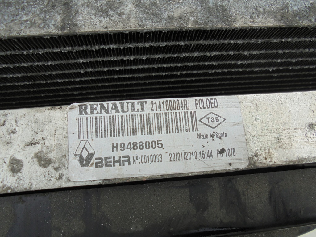 фото №10, Радиатор радиатор комплект renault laguna 3 coupe