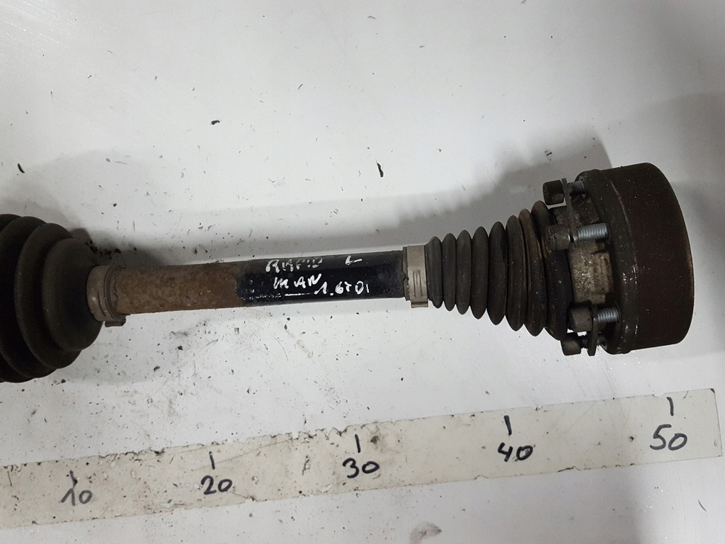 фото №3, Skoda rapid 12r- 1.6 tdi приводной вал левая перед