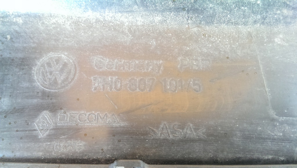 фото №8, Решітка радіатора решітка радіатора vw transporter t5 7h0807101/5