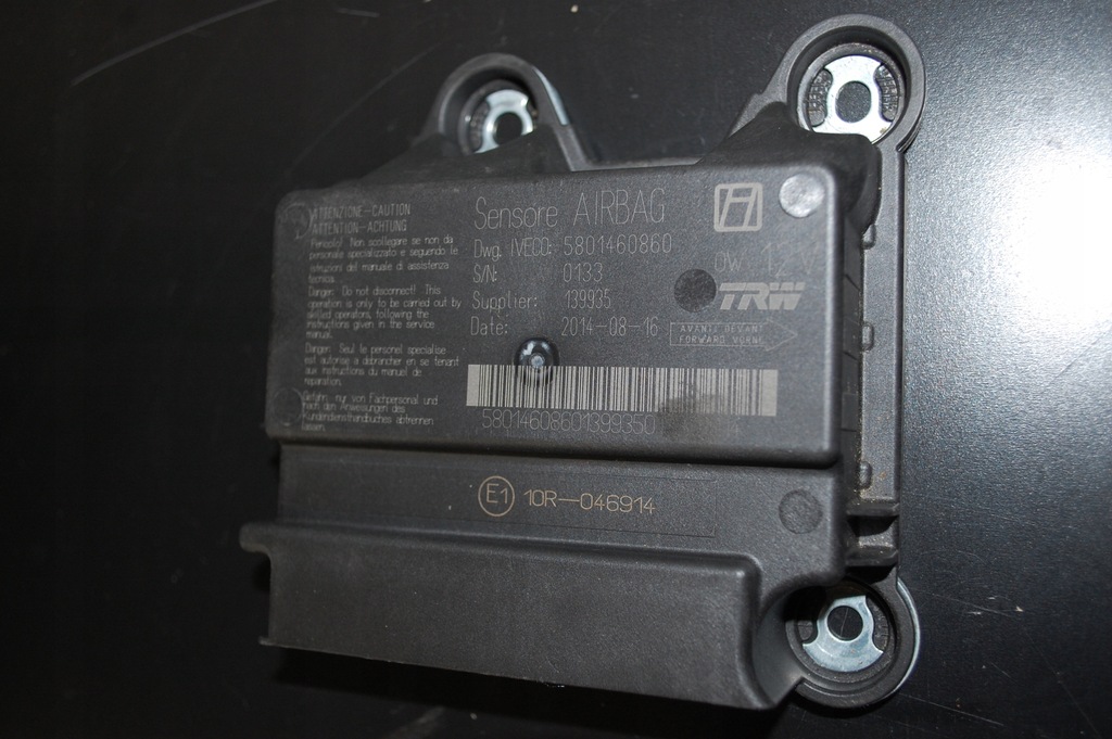 фото №8, Iveco daily датчик модуль подушка безопасности 5801460860