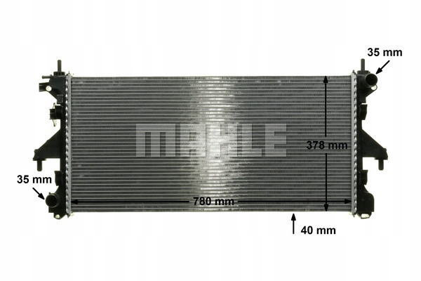 Mahle cr 887 000p радіатор, система охолодження двигуна Київ