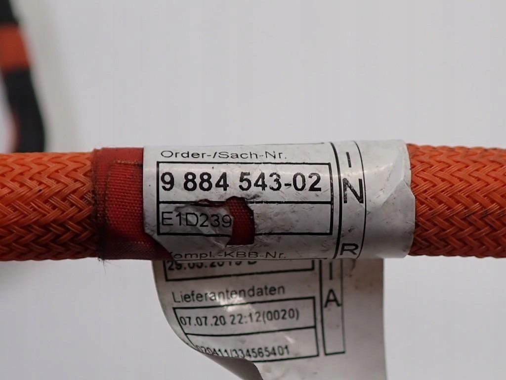 фото №9, Разъём шланг зарядки жгут электропроводка bmw 5 g30 g31 2.0i 530e b48 20r