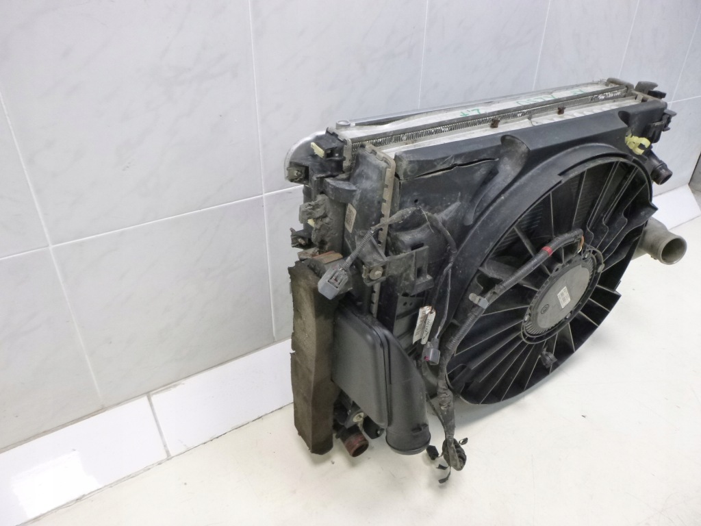 Jaguar xf комплект радіатор вентилятор ic kli 2.7d Зі Шроту