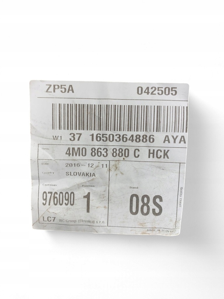 фото №12, Audi q7 4m обшивка / обивка / багажника